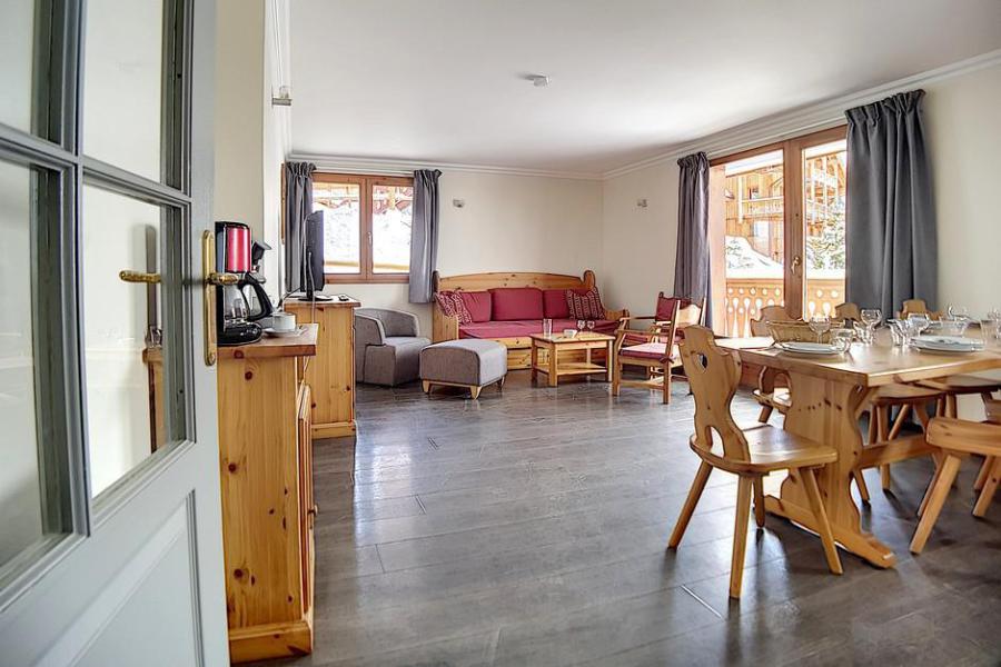 Rent in ski resort 4 room apartment 8 people (23) - Résidence les Cristaux - Les Menuires - Living room