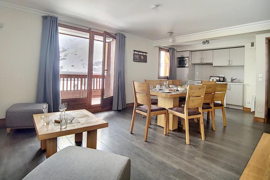 Rent in ski resort 4 room apartment 8 people (26) - Résidence les Cristaux - Les Menuires - Living room