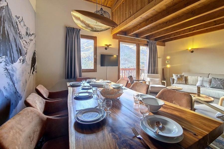 Rent in ski resort 4 room duplex apartment 8 people (10) - Résidence les Cristaux - Les Menuires - Kitchen