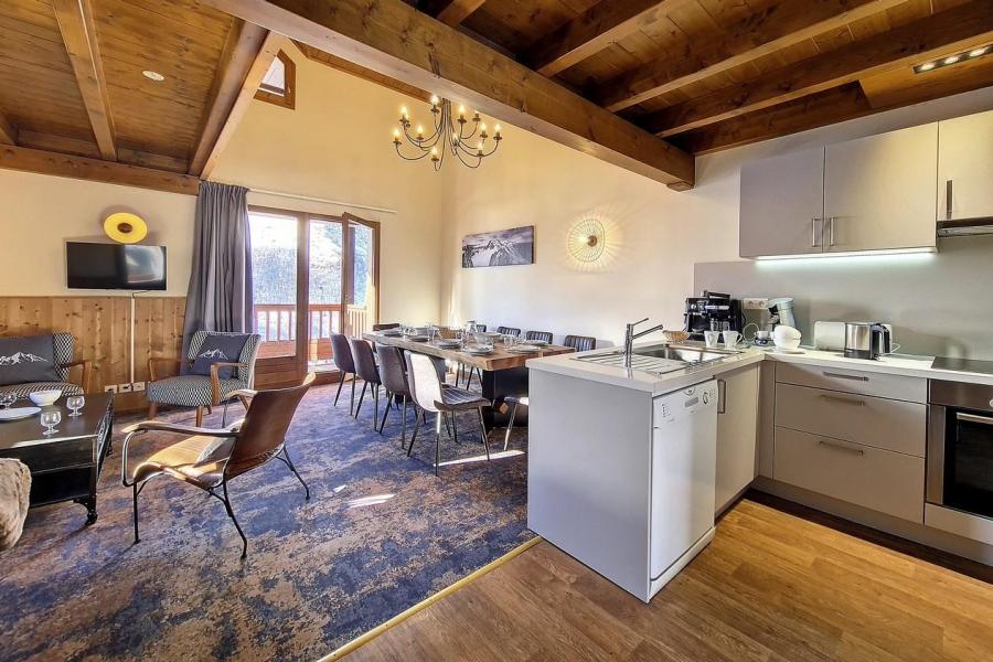 Rent in ski resort 5 room duplex apartment 10 people (8) - Résidence les Cristaux - Les Menuires - Bedroom