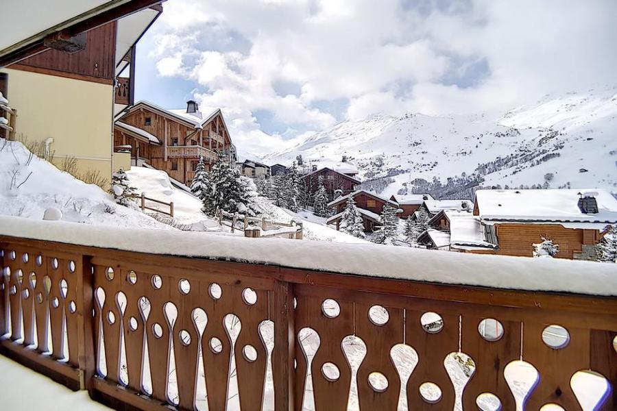 Vacanze in montagna Appartamento 4 stanze per 8 persone (23) - Résidence les Cristaux - Les Menuires - Esteriore inverno
