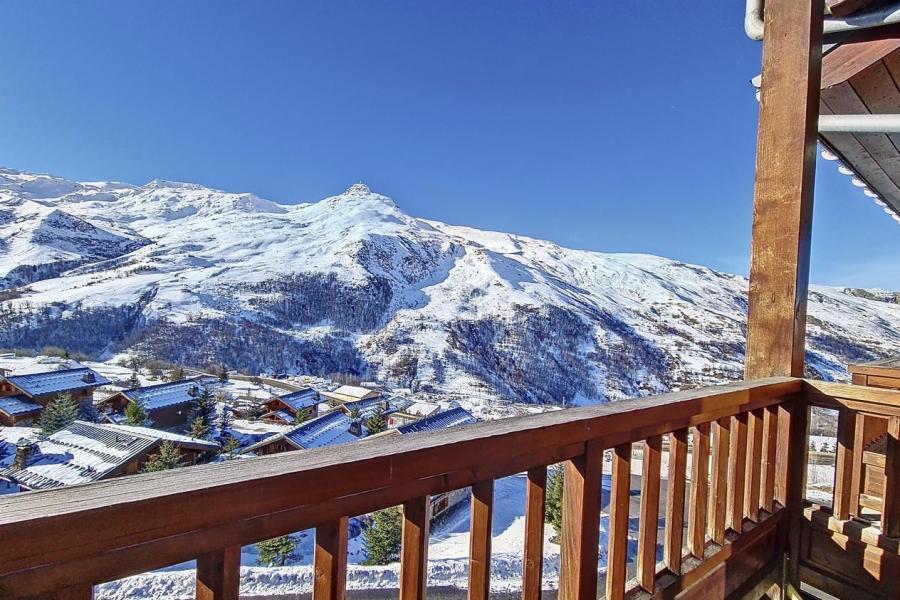 Rent in ski resort 5 room duplex apartment 10 people (9) - Résidence les Cristaux - Les Menuires - Plan
