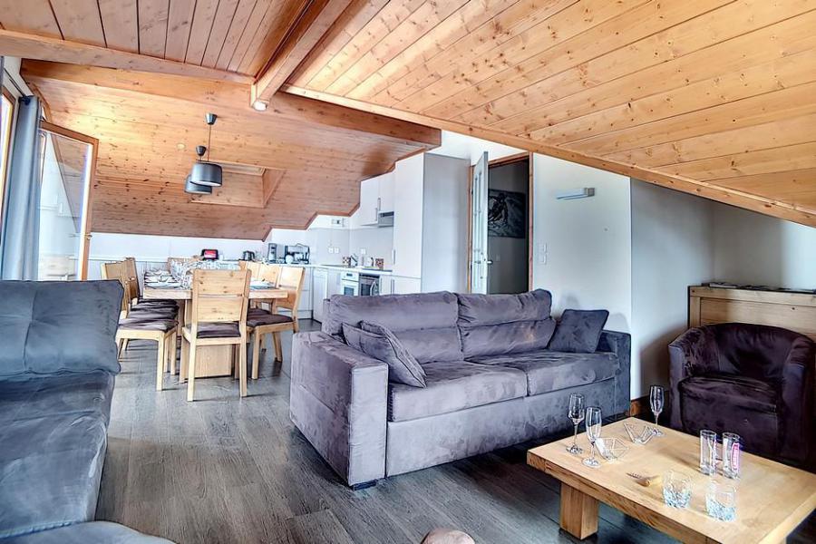 Location au ski Appartement 6 pièces 12 personnes (27) - Résidence les Cristaux - Les Menuires - Séjour