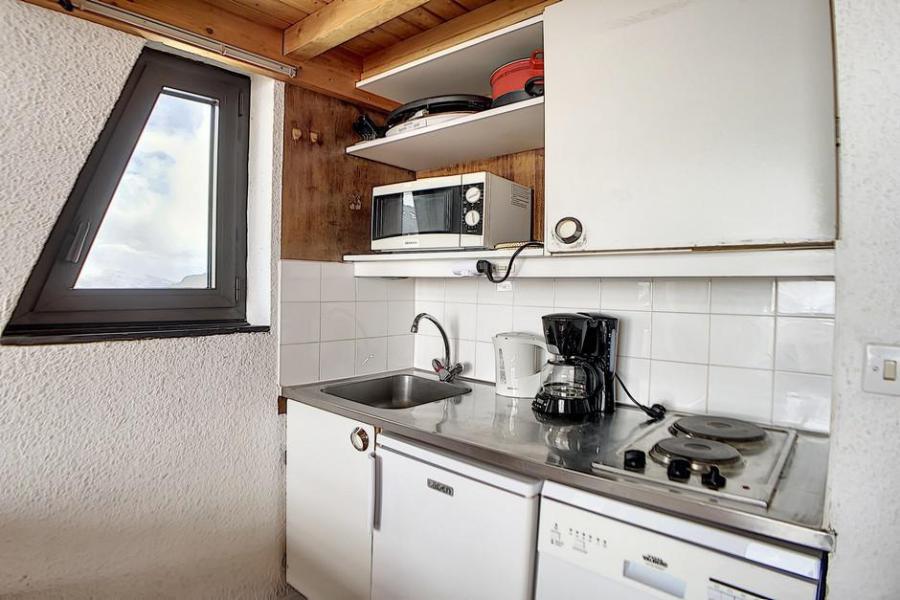 Rent in ski resort 2 room duplex apartment 6 people (601) - Résidence les Evons - Les Menuires - Kitchen