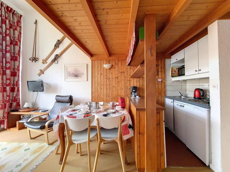 Аренда на лыжном курорте Апартаменты дюплекс  2 комнат с мезонином 5 чел. (606) - Résidence les Evons - Les Menuires - Салон