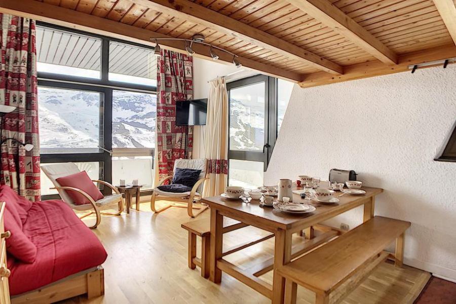 Location au ski Appartement duplex 2 pièces 6 personnes (601) - Résidence les Evons - Les Menuires - Séjour