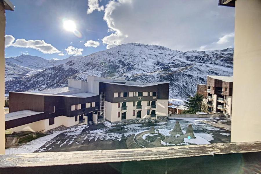 Ski verhuur Appartement 2 kamers 4 personen (405) - Résidence les Soldanelles A - Les Menuires - Buiten winter