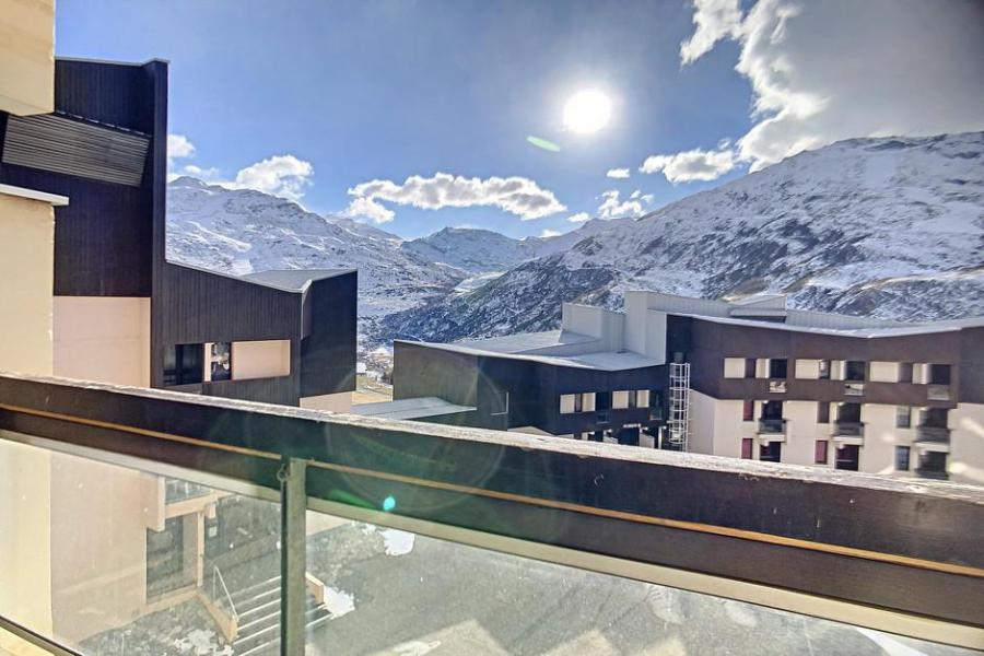 Rent in ski resort 2 room apartment 4 people (405) - Résidence les Soldanelles A - Les Menuires - Winter outside