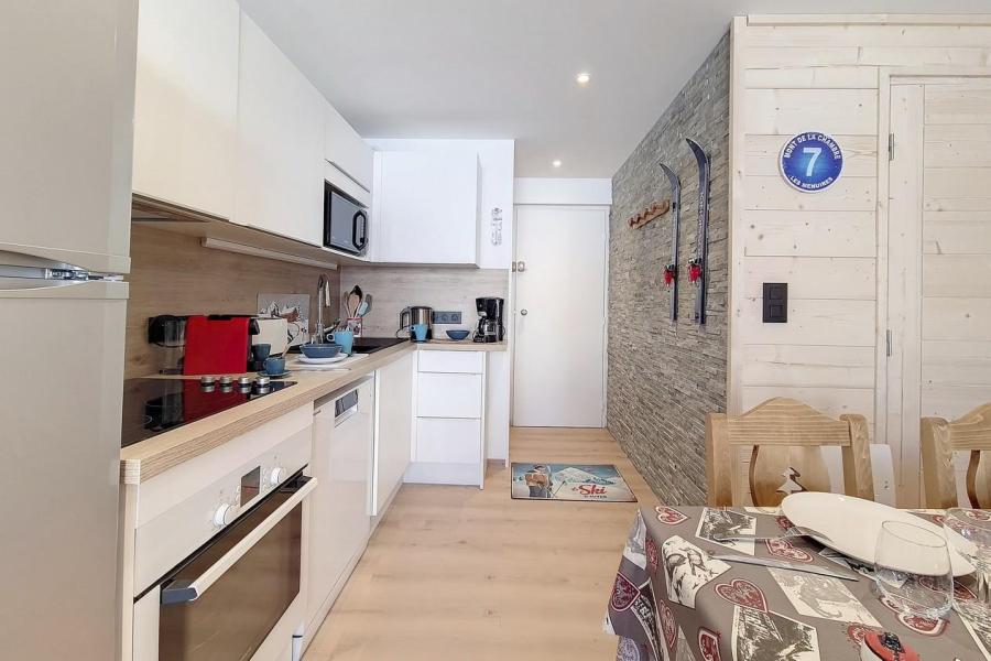 Rent in ski resort 2 room apartment 4 people (414) - Résidence les Soldanelles B - Les Menuires - Kitchen