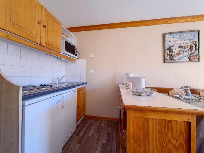 Rent in ski resort 2 room apartment 4 people (1116) - Résidence les Valmonts - Les Menuires - Kitchen