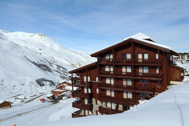 Vakantie in de bergen Appartement 2 kamers 4 personen (37) - Résidence les Valmonts B - Les Menuires - Buiten winter