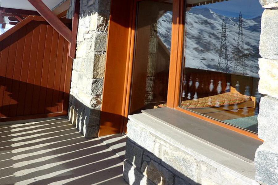 Location au ski Appartement 2 pièces 4 personnes (13) - Résidence les Valmonts B - Les Menuires - Balcon