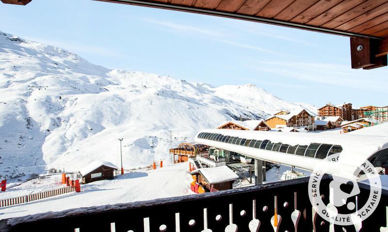 Location au ski Studio 4 personnes (Confort 25m²-3) - Résidence les Valmonts - Maeva Home - Les Menuires - Extérieur hiver