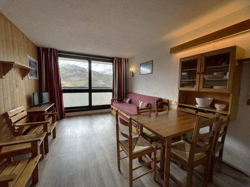 Ski verhuur Appartement 2 kamers 6 personen (922) - Résidence Nant Benoit - Les Menuires - Woonkamer