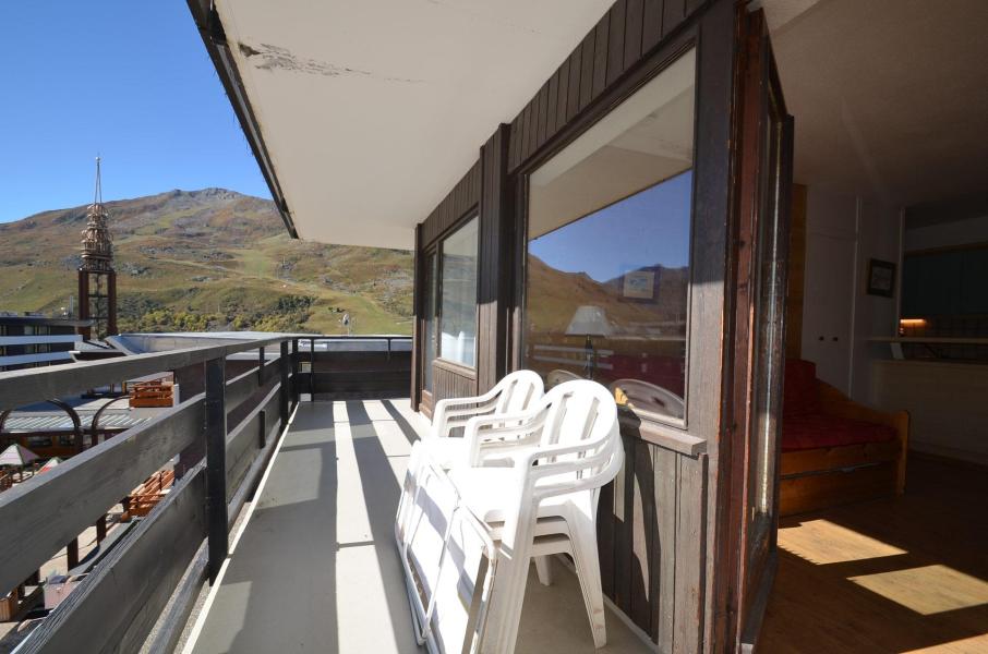 Ski verhuur Appartement 2 kamers 5 personen (43) - Résidence Oisans - Les Menuires - Balkon