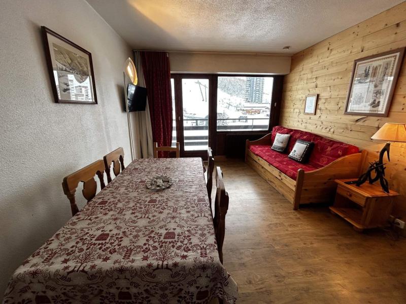 Ski verhuur Appartement 2 kamers 5 personen (43) - Résidence Oisans - Les Menuires - Woonkamer