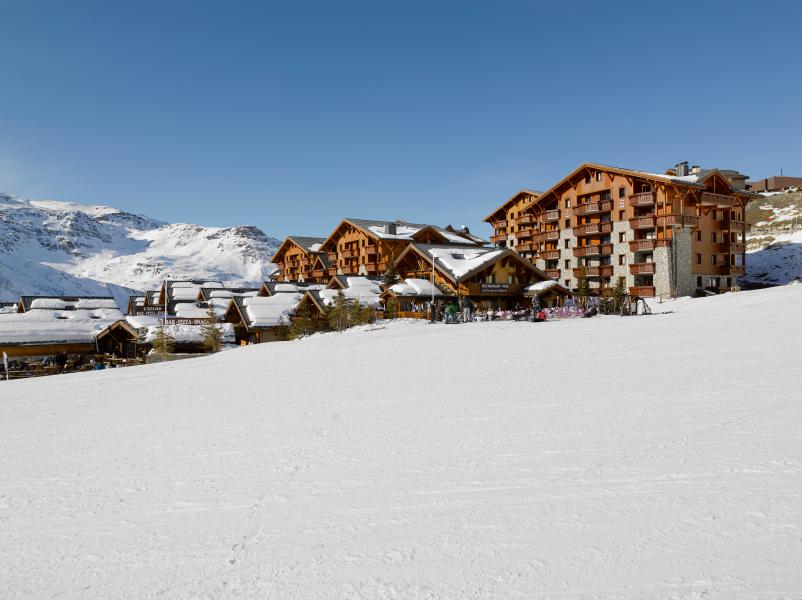 Location au ski Résidence P&V Premium les Alpages de Reberty - Les Menuires - Extérieur hiver