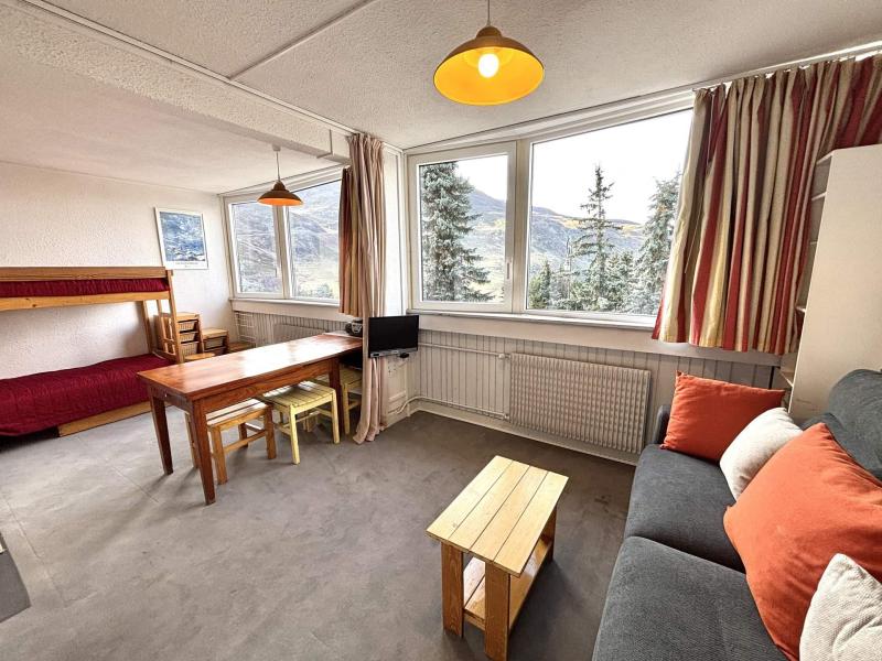 Ski verhuur Studio 4 personen (13) - Résidence Vanoise - Les Menuires - Woonkamer