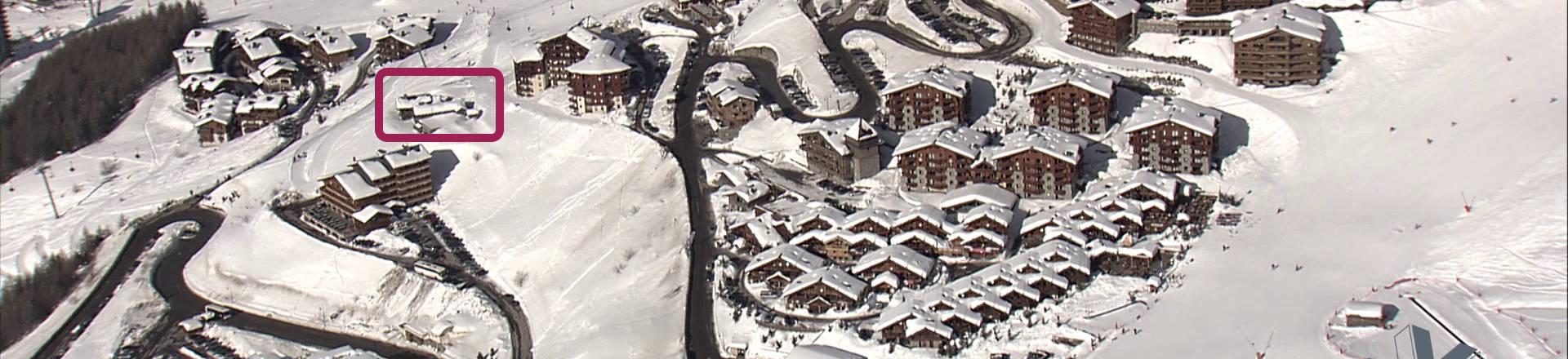 Location au ski Chalet Nécou - Les Menuires - Plan
