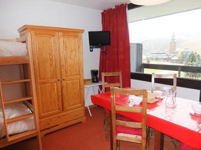 Rent in ski resort 1 room apartment 4 people (3) - Aravis - Les Menuires - Living room