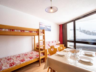 Ski verhuur Appartement 1 kamers 4 personen (7) - Caron - Les Menuires - Woonkamer