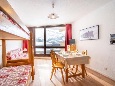 Ski verhuur Appartement 1 kamers 4 personen (7) - Caron - Les Menuires - Woonkamer