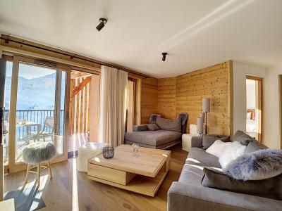 Аренда на лыжном курорте Апартаменты 4 комнат  4-6 чел. (202) - Chalet 2000 - Les Menuires - Салон
