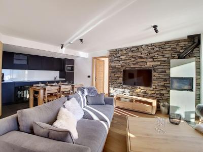 Rent in ski resort 4 room apartment 4-6 people (202) - Chalet 2000 - Les Menuires - Living room
