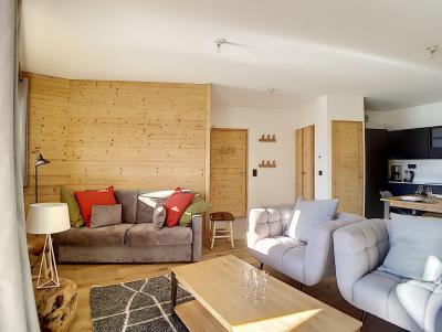 Ski verhuur Appartement 4 kamers 4-6 personen (102) - Chalet 2000 - Les Menuires - Woonkamer