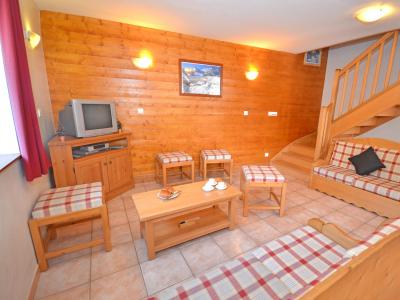 Rent in ski resort Chalet Balcon Cime de Caron - Les Menuires - Living room