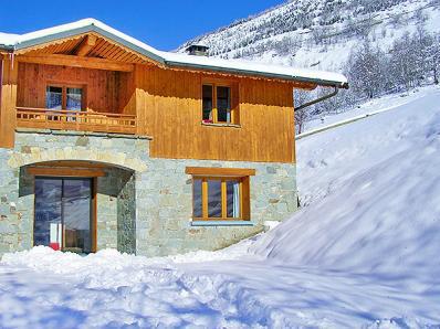 Vacances en montagne Chalet Bettaix CLI01 Le Lichen - Les Menuires - Extérieur hiver
