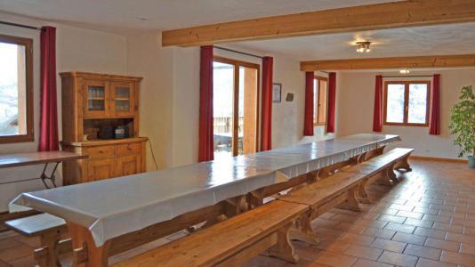 Location au ski Chalet Brequin - Les Menuires - Salle à manger