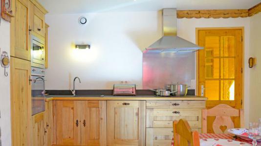 Rent in ski resort Chalet du Berger - Les Menuires - Open-plan kitchen