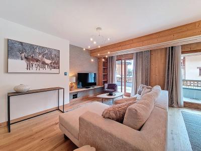 Ski verhuur Appartement 4 kamers 8 personen (NAOS A1) - Chalet Eterlou - Les Menuires - Woonkamer