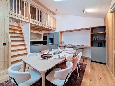 Ski verhuur Appartement triplex 4 kamers 8 personen (NAOS B2) - Chalet Eterlou - Les Menuires - Keuken
