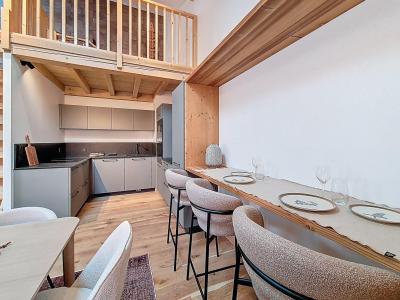 Skiverleih Triplex Wohnung 4 Zimmer 8 Personen (NAOS B2) - Chalet Eterlou - Les Menuires - Küche