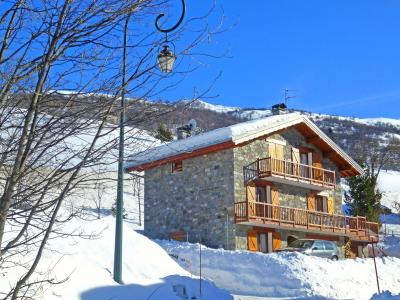 Vacances en montagne Chalet Flocon de Belleville - Les Menuires - Extérieur hiver