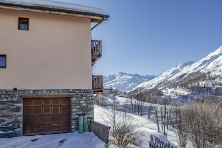 Аренда на лыжном курорте Шале 11 комнат 26 чел. - Chalet Gran Koute - Les Menuires - зимой под открытым небом