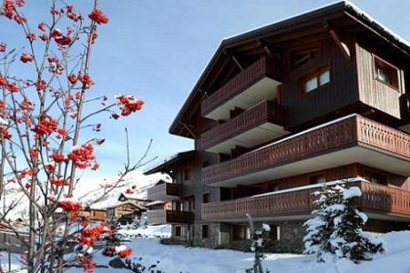 Location au ski Chalet Hameau des Marmottes - Les Menuires - Extérieur hiver