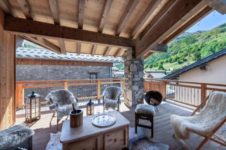 Soggiorno sugli sci Appartamento su due piani 5 stanze per 8 persone (CIME CARON) - Chalet l'Éterlou - Les Menuires - Terrazza