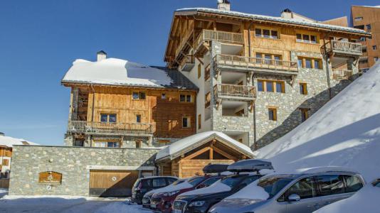 Vacances en montagne Chalet la Dame Blanche - Les Menuires - Extérieur hiver