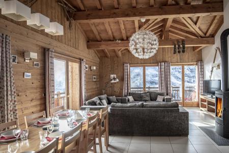 Аренда на лыжном курорте Chalet Lili - Les Menuires - Салон