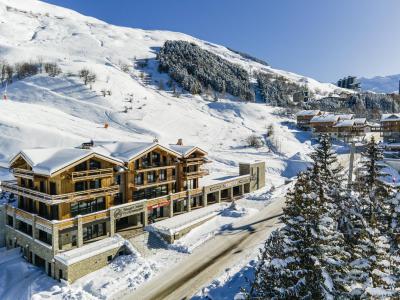 Soggiorno sugli sci Chalet Lodge PureValley - Les Menuires - Esteriore inverno