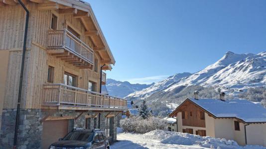 Location au ski Chalet Matangie - Les Menuires - Extérieur hiver