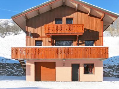 Location au ski Chalet Perle des Trois Vallées - Les Menuires - Extérieur hiver