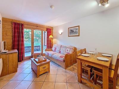 Skiverleih 2-Zimmer-Appartment für 4 Personen (V3) - Hameau des Airelles - Les Menuires - Wohnzimmer