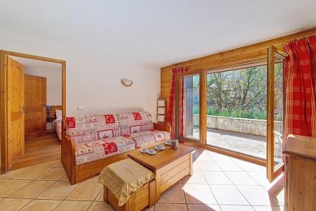 Skiverleih 3-Zimmer-Appartment für 6 Personen (A1) - Hameau des Airelles - Les Menuires - Wohnzimmer