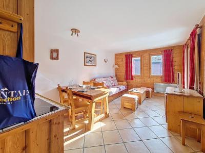 Skiverleih 3-Zimmer-Appartment für 6 Personen (E8) - Hameau des Airelles - Les Menuires - Wohnzimmer