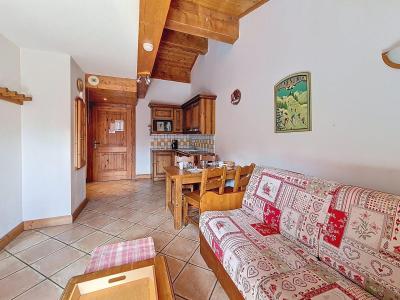 Ski verhuur Appartement 2 kamers 4 personen (D18) - Hameau des Airelles - Les Menuires - Woonkamer