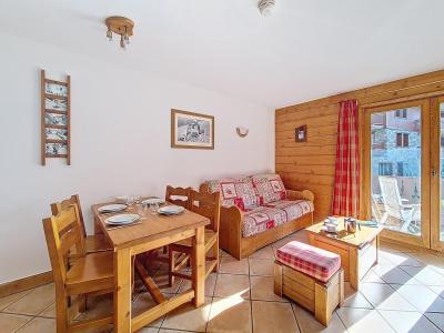 Location au ski Appartement 2 pièces 4 personnes (B16) - Hameau des Airelles - Les Menuires - Séjour